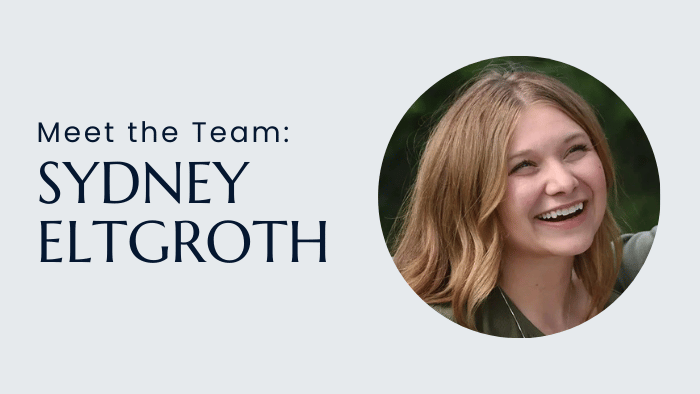 Meet the Team: Sydney Eltgroth